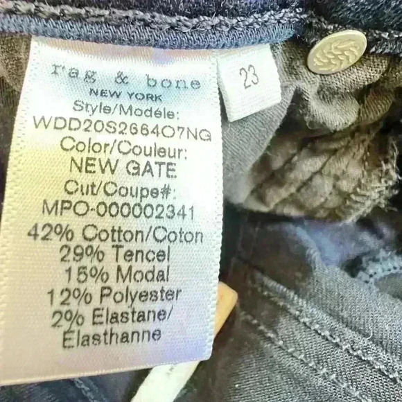 Rag & Bone Nina High Skinny Jeans - Picture 7 of 7